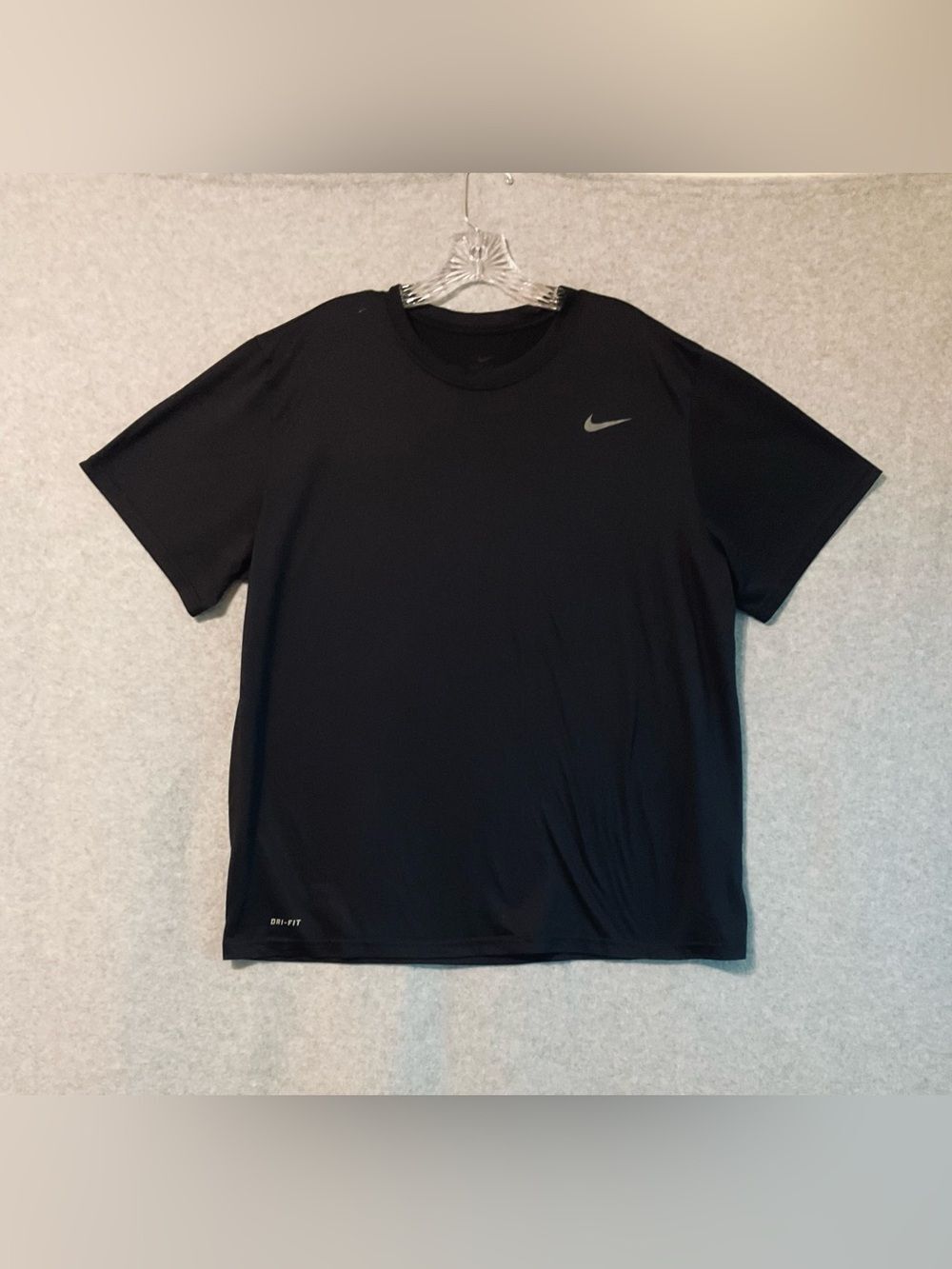 Nike Black Short Sleeve Dri-FIT Crew Tee Sz XL